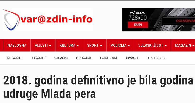 Varaždin-info: 2018. godina definitivno je bila godina udruge Mlada pera