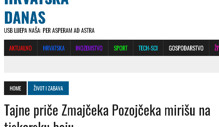 Hrvatska danas: Tajne priče Zmajčeka Pozojčeka mirišu na tiskarsku boju