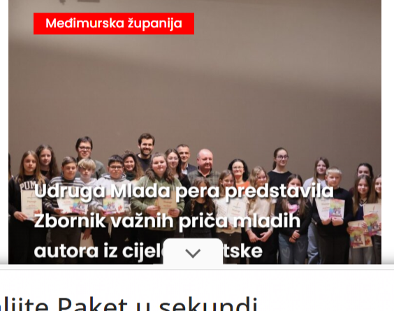 Prigorski.hr: Udruga Mlada pera predstavila Zbornik važnih priča mladih autora iz cijele Hrvatske