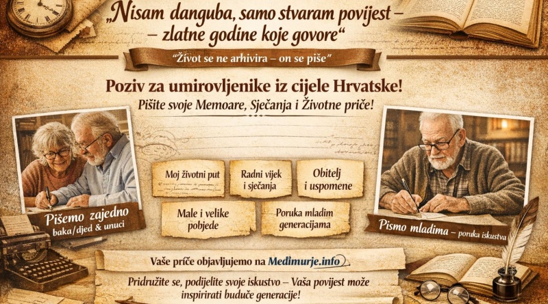 Nastavak programa “Život se ne arhivira – on se piše”